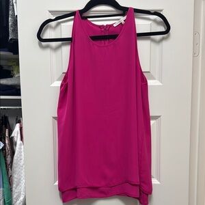 Violet & Claire Pink Sleeveless Relaxed Tank Top